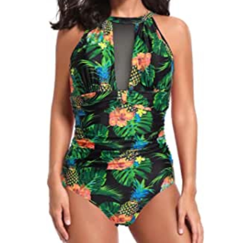 Tropical Swimsuit (size medium)